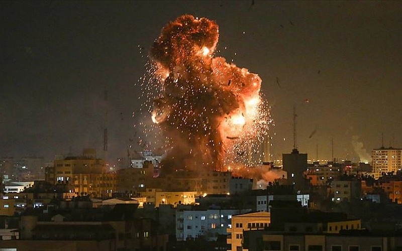 İsrail'in Gazze'ye saldırısında ayağını kaybeden Hani bebek, yaşam mücadelesi veriyor İsrail'in Gazze'ye saldırısında ayağını kaybeden Hani bebek, yaşam mücadelesi veriyor