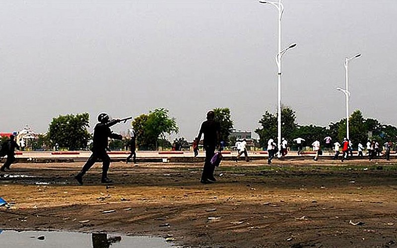 Kongo Cumhuriyeti'nde yeniden cumhurbaşkanı seçilen Nguesso yemin etti Kongo Cumhuriyeti'nde yeniden cumhurbaşkanı seçilen Nguesso yemin etti