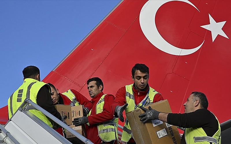 Hilal İnsani Yardım Derneğinden Gazze'ye yardım Hilal İnsani Yardım Derneğinden Gazze'ye yardım