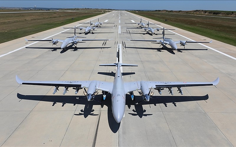 Bayraktar AKINCI 150 bin uçuş saatine ulaştı Bayraktar AKINCI 150 bin uçuş saatine ulaştı