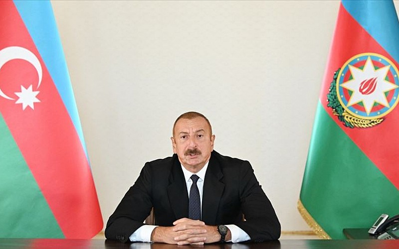 Azerbaycan Cumhurbaşkanı Aliyev, Bakü'de Zafer Parkı'nın açılışını yaptı Azerbaycan Cumhurbaşkanı Aliyev, Bakü'de Zafer Parkı'nın açılışını yaptı