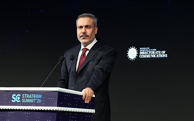 Dışişleri Bakanı Fidan, STRATCOM 2026'nın ikinci gününde açılış konuşmasını yaptı Dışişleri Bakanı Fidan, STRATCOM 2026'nın ikinci gününde açılış konuşmasını yaptı
