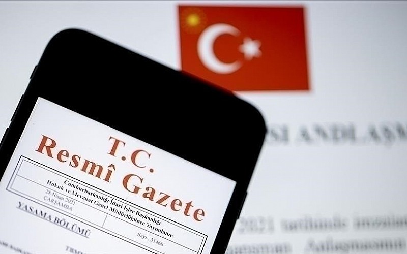 Milletlerarası anlaşmalar Resmi Gazete'de Milletlerarası anlaşmalar Resmi Gazete'de