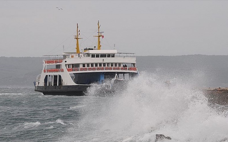 Çanakkale'de Gökçeada ile Bozcaada feribot hatlarında seferler yapılamayacak Çanakkale'de Gökçeada ile Bozcaada feribot hatlarında seferler yapılamayacak