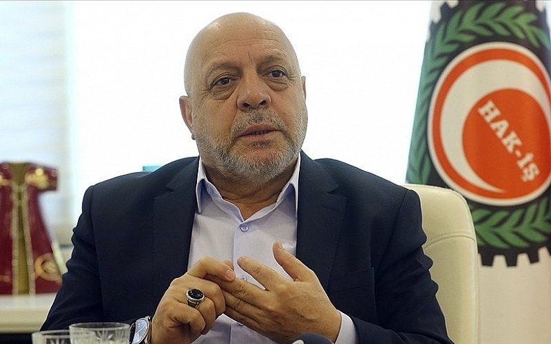 HAK-İŞ Genel Başkanı Arslan, Asgari Ücret Tespit Komisyonunun yapısına ilişkin konuştu HAK-İŞ Genel Başkanı Arslan, Asgari Ücret Tespit Komisyonunun yapısına ilişkin konuştu