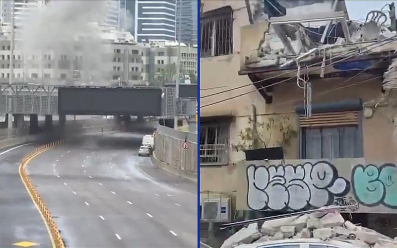 İran'ın misilleme saldırısı sonucu Tel Aviv ve çevresinde 6 kişinin yaralandığı bildirildi İran'ın misilleme saldırısı sonucu Tel Aviv ve çevresinde 6 kişinin yaralandığı bildirildi